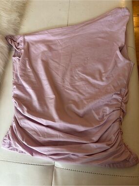 Abercrombie & Fitch Pale Lilac twist strap Top